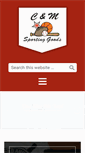 Mobile Screenshot of cmsportinggoods.net